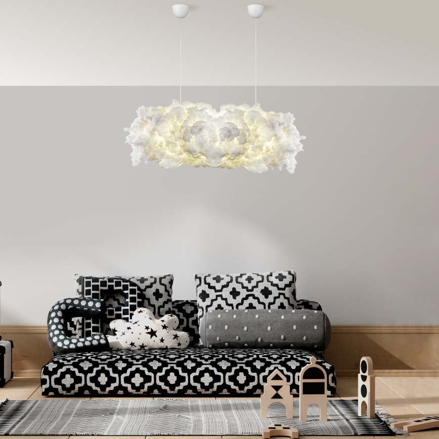 Luster na sajli SERENE 1xE27/40W/230V beli