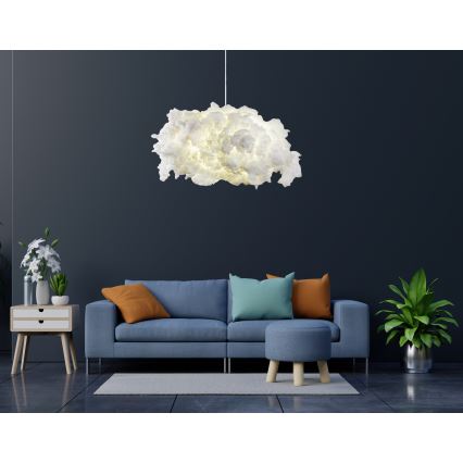 Luster na sajli SERENITY 1xE27/40W/230V beli