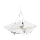 Luster na sajli Set 5xE27/60W/230V