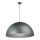 Luster na sajli SFERA 1xE27/60W/230V Ø 35 cm siva/srebrna