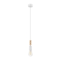 Luster na sajli SIMON 1xE27/60W/230V bukva