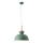 Luster na sajli SIMPLO 1xE27/15W/230V zelena pr. 28 cm
