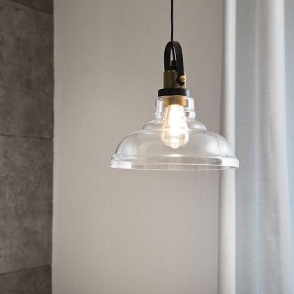 Luster na sajli SINGLE 1xE27/60W/230V