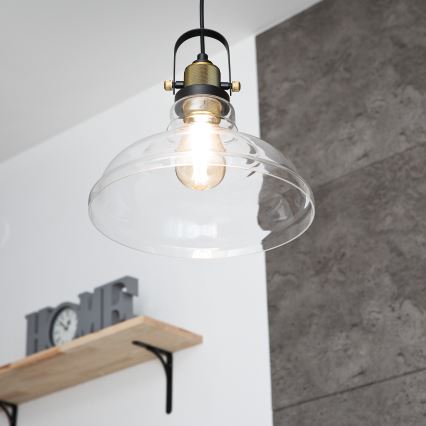 Luster na sajli SINGLE 1xE27/60W/230V