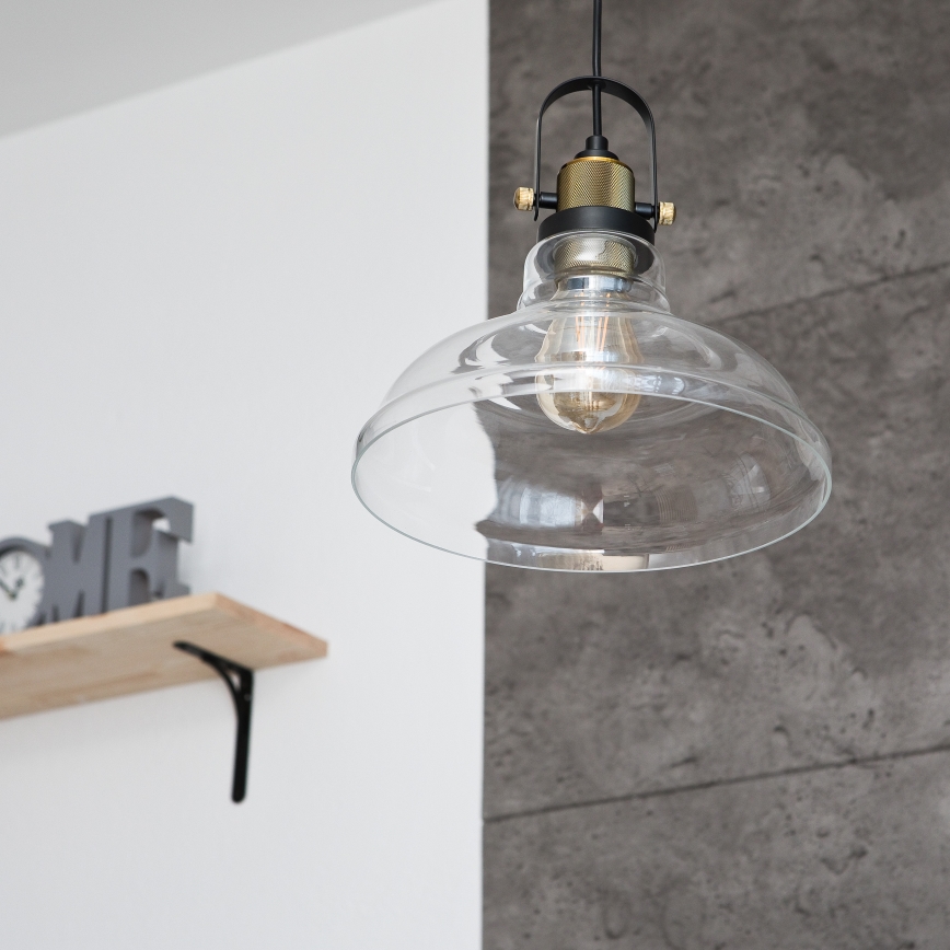 Luster na sajli SINGLE 1xE27/60W/230V