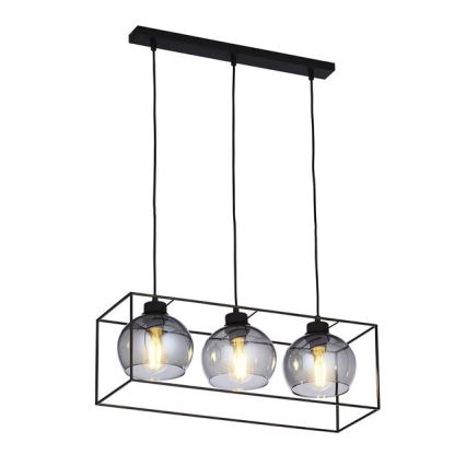 Luster na sajli SION 3xE27/15W/230V