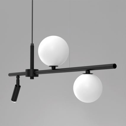 Luster na sajli SIRIO 3xG9/25W/230V crno