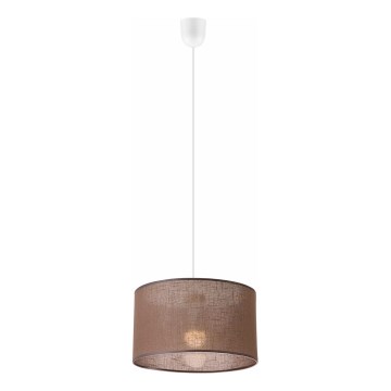 Luster na sajli SIRJA 1xE27/60W/230V braon