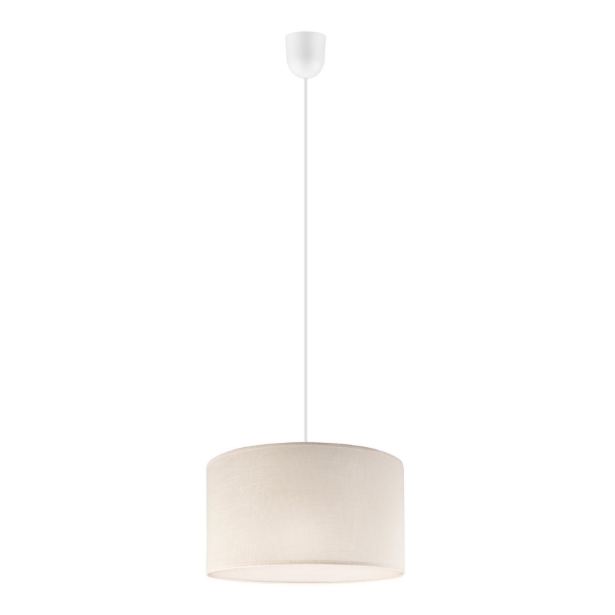 Luster na sajli SIRJA 1xE27/60W/230V kremasta