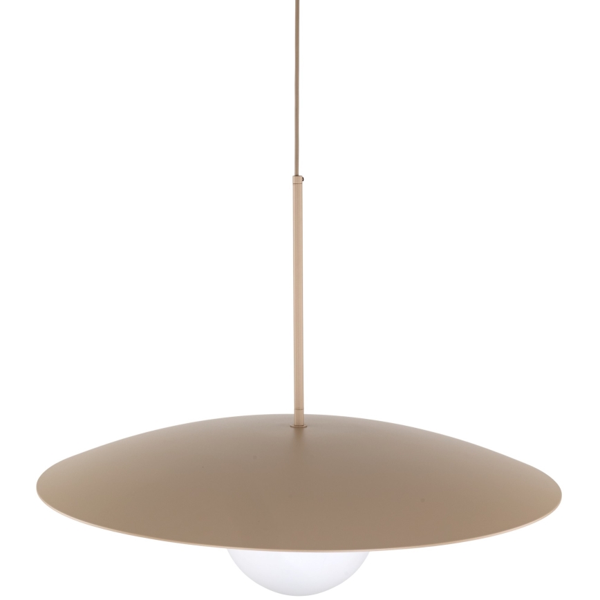 Luster na sajli SLATE 1xE27/15W/230V pr. 65 cm bež