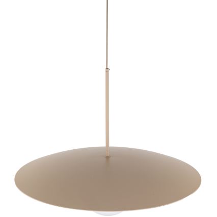 Luster na sajli SLATE 1xE27/15W/230V pr. 65 cm bež