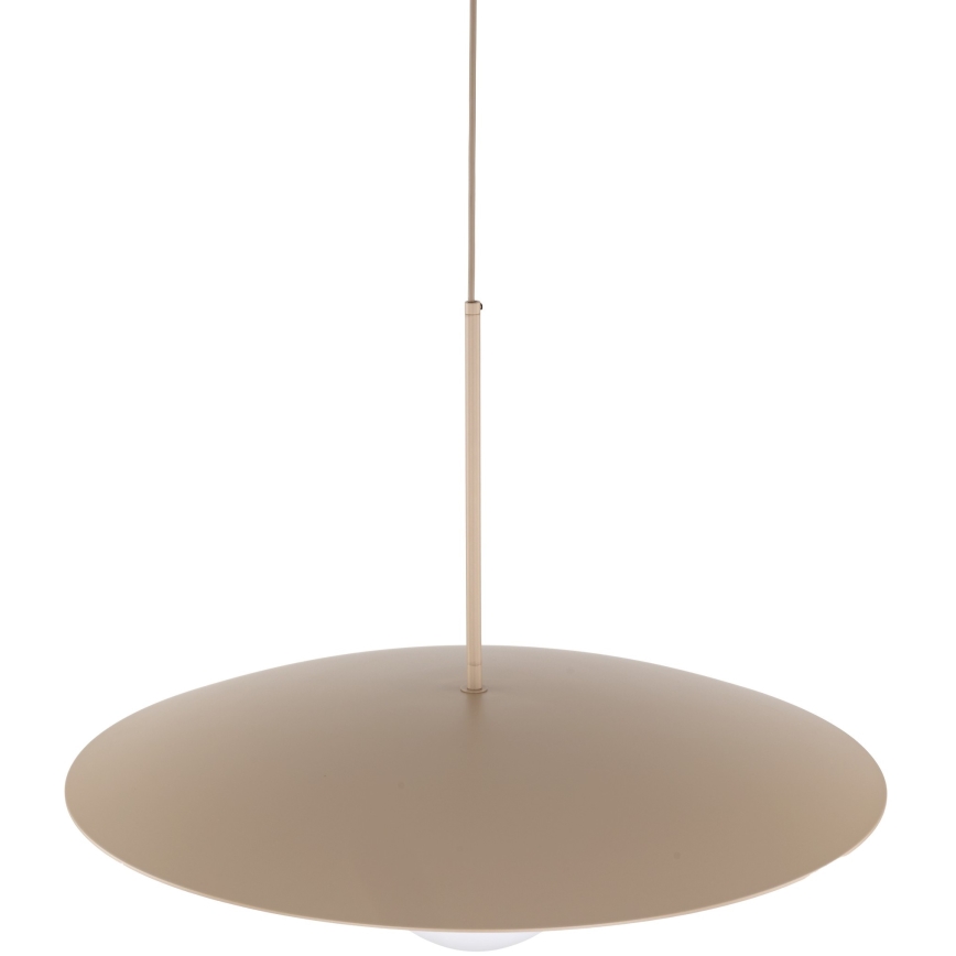 Luster na sajli SLATE 1xE27/15W/230V pr. 65 cm bež