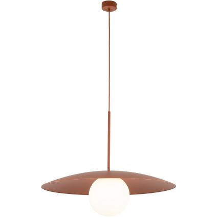 Luster na sajli SLATE 1xE27/15W/230V pr. 65 cm cigla