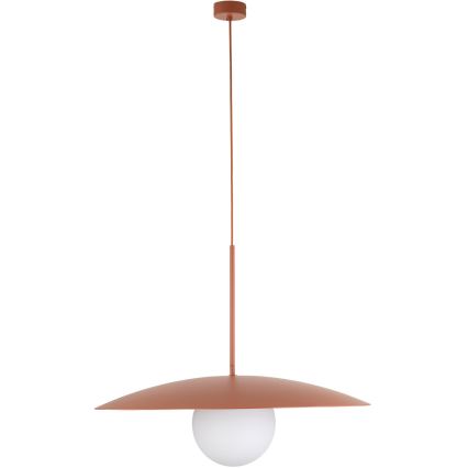 Luster na sajli SLATE 1xE27/15W/230V pr. 65 cm cigla