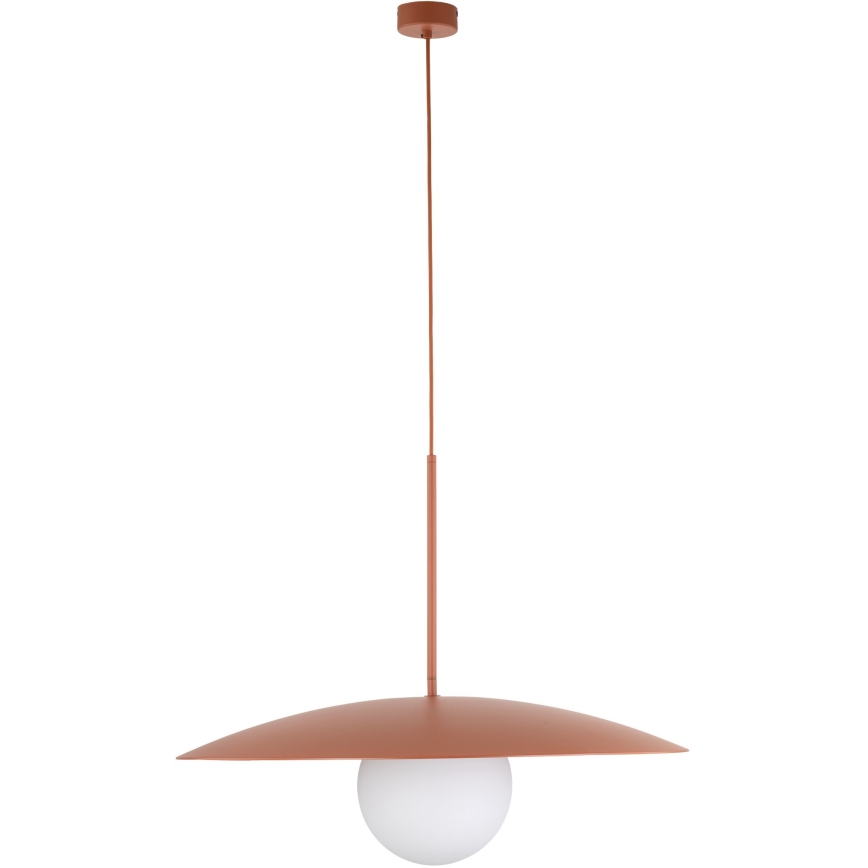 Luster na sajli SLATE 1xE27/15W/230V pr. 65 cm cigla