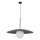 Luster na sajli SLATE 1xE27/15W/230V pr. 65 cm crno