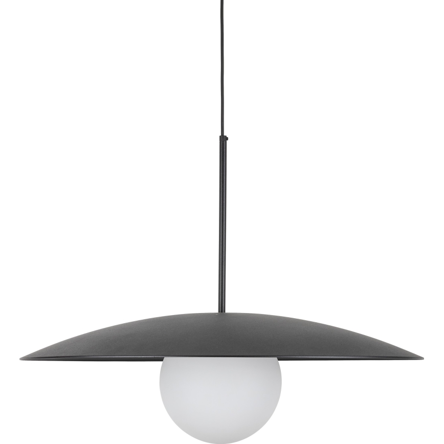 Luster na sajli SLATE 1xE27/15W/230V pr. 65 cm crno