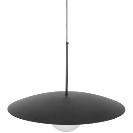 Luster na sajli SLATE 1xE27/15W/230V pr. 65 cm crno