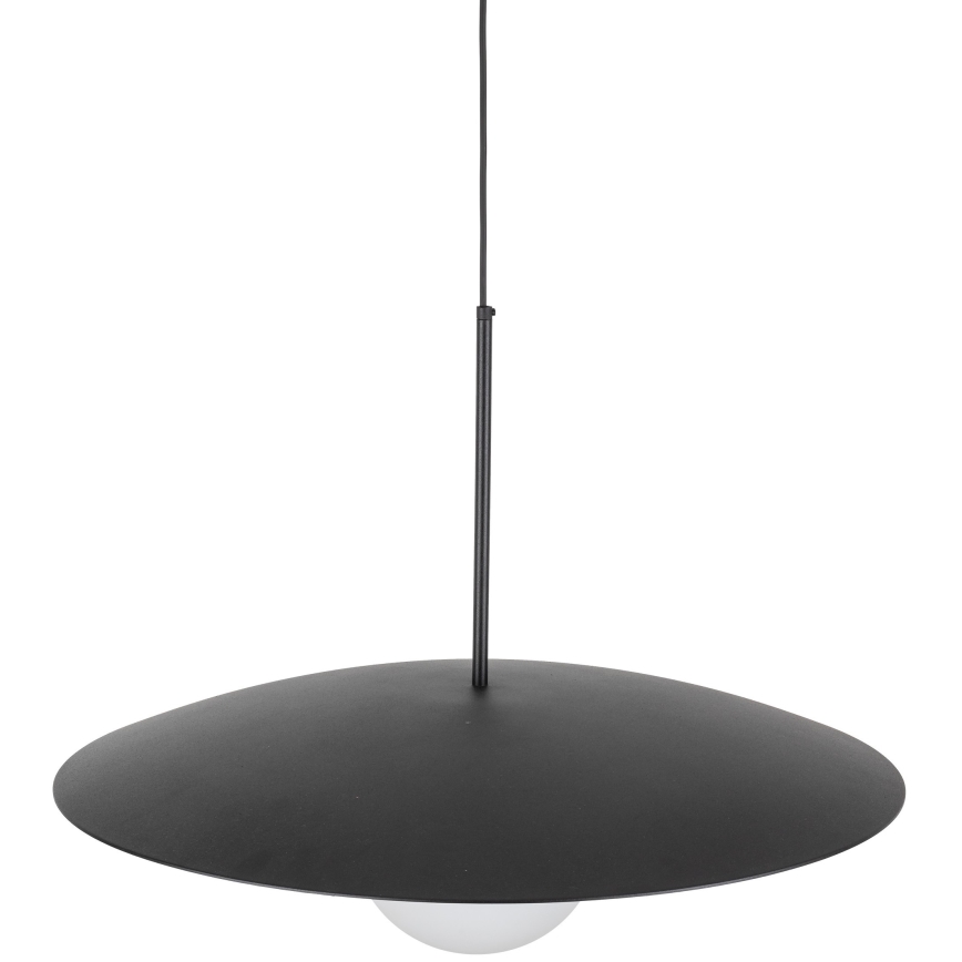 Luster na sajli SLATE 1xE27/15W/230V pr. 65 cm crno