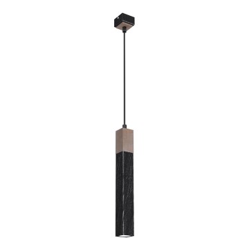 Luster na sajli SOLO 1xGU10/MR11/40W/230V crno