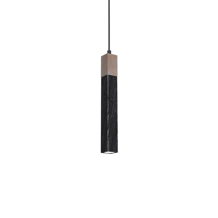 Luster na sajli SOLO 1xGU10/MR11/40W/230V crno