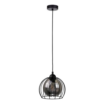 Luster na sajli SOLO BLACK 1xE27/60W/230V