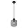 Luster na sajli SOMBRA 1xE27/60W/230V sivo