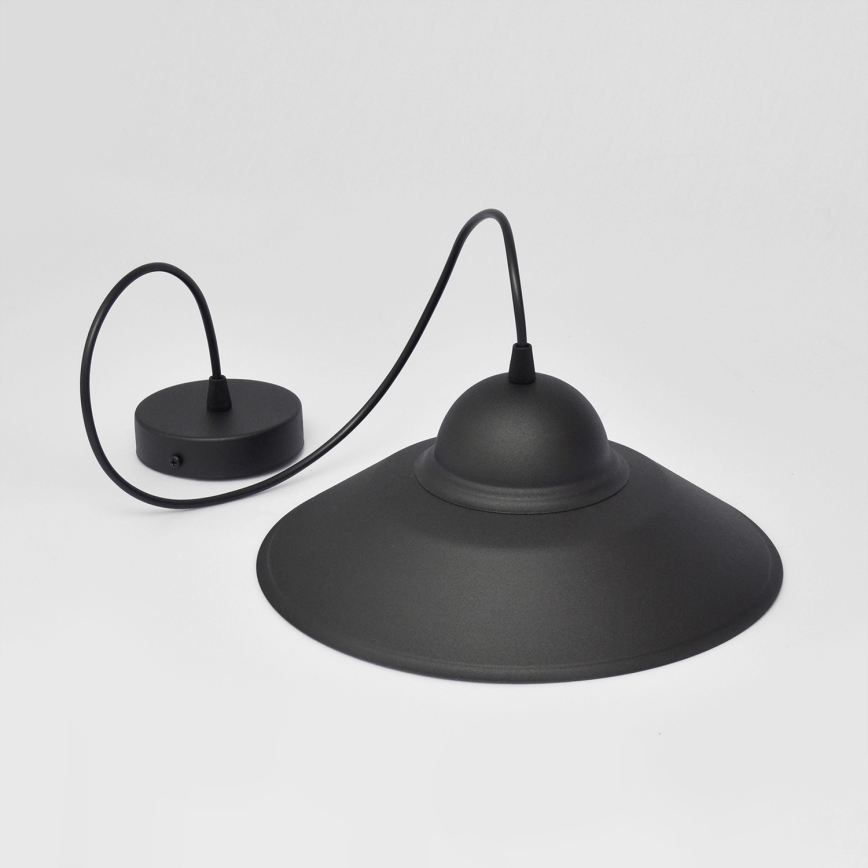 Luster na sajli SORAPIS 1xE27/15W/230V crno