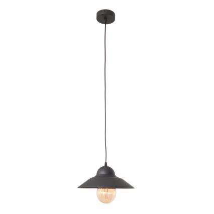 Luster na sajli SORAPIS 1xE27/15W/230V crno