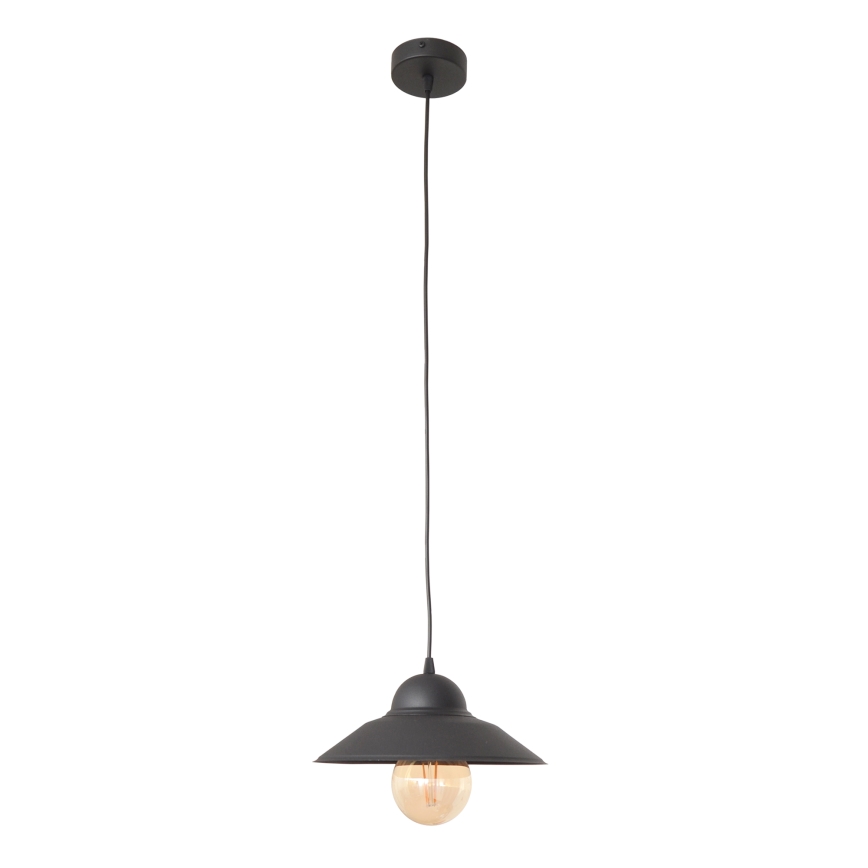 Luster na sajli SORAPIS 1xE27/15W/230V crno
