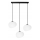 Luster na sajli STONES 3xE27/40W/230V