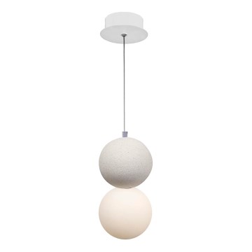 Luster na sajli STRING 1xG9/4W/230V bela