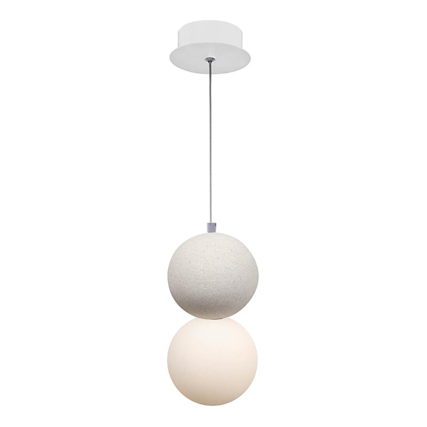 Luster na sajli STRING 1xG9/4W/230V bela