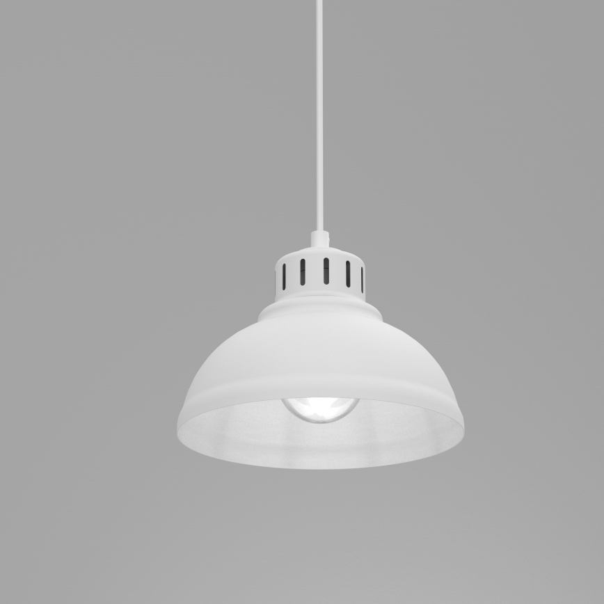 Luster na sajli SVEN 1xE27/15W/230V bela