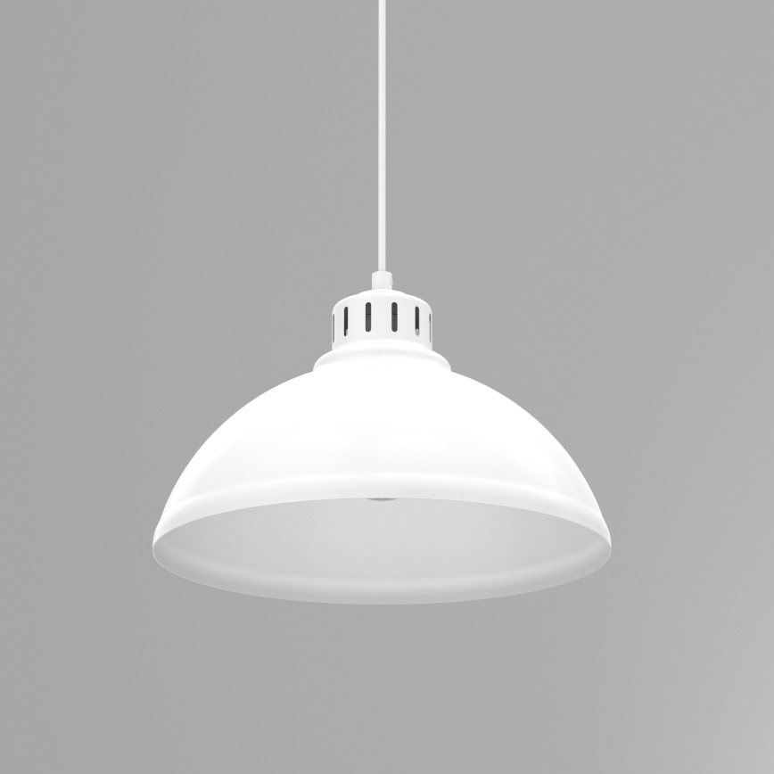 Luster na sajli SVEN 1xE27/15W/230V bela