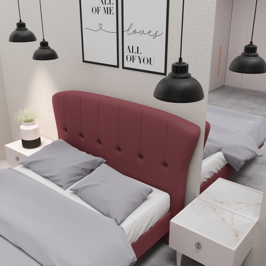 Luster na sajli SVEN 1xE27/15W/230V crno