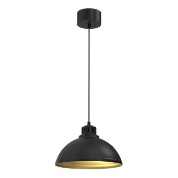Luster na sajli SVEN 1xE27/15W/230V crno/zlatna