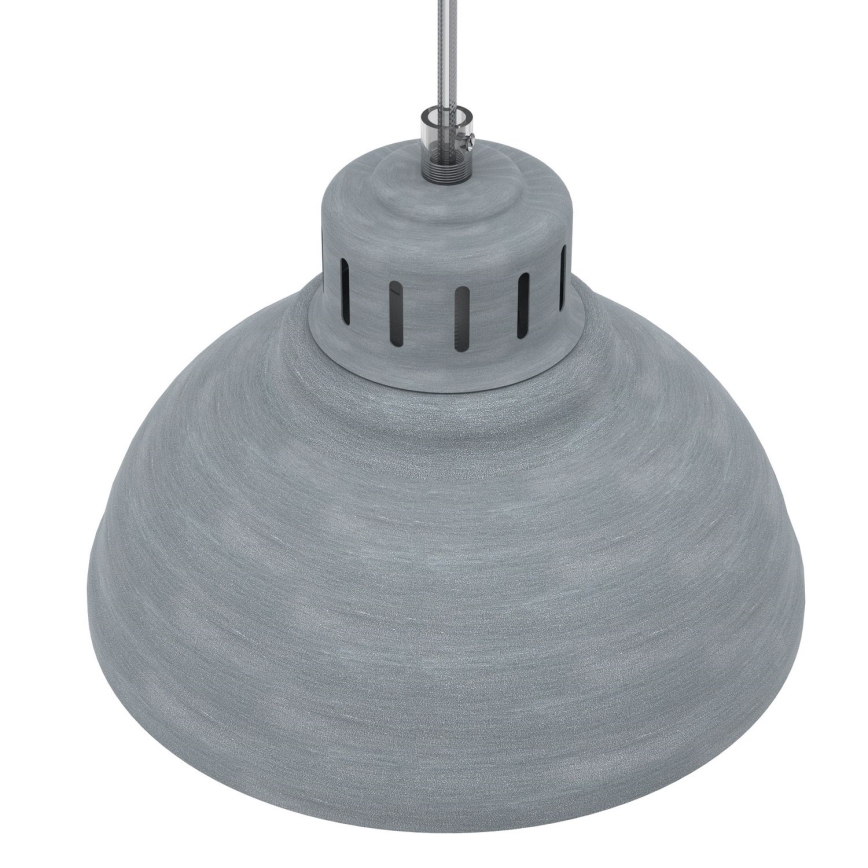 Luster na sajli SVEN 1xE27/15W/230V sivo