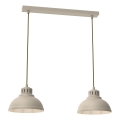 Luster na sajli SVEN 2xE27/15W/230V bež