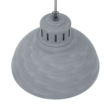Luster na sajli SVEN 2xE27/15W/230V sivo