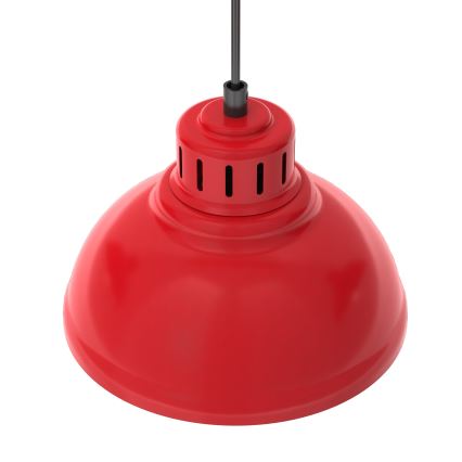 Luster na sajli SVEN 3xE27/15W/230V crveno