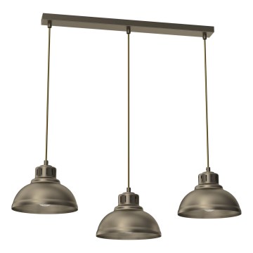 Luster na sajli SVEN 3xE27/15W/230V mesing