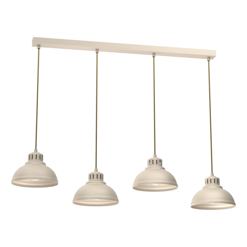 Luster na sajli SVEN 4xE27/15W/230V bež