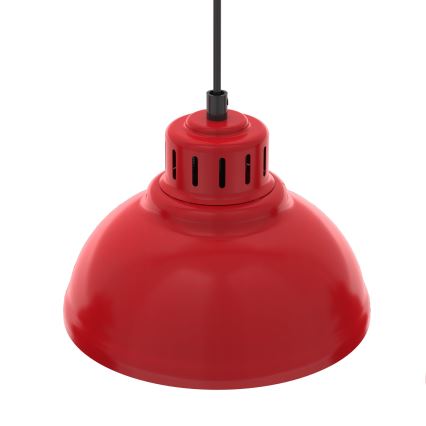 Luster na sajli SVEN 5xE27/15W/230V crveno