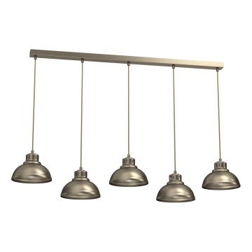 Luster na sajli SVEN 5xE27/15W/230V mesing