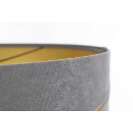 Luster na sajli SWING 1xE27/60W/230V siva/zlatna