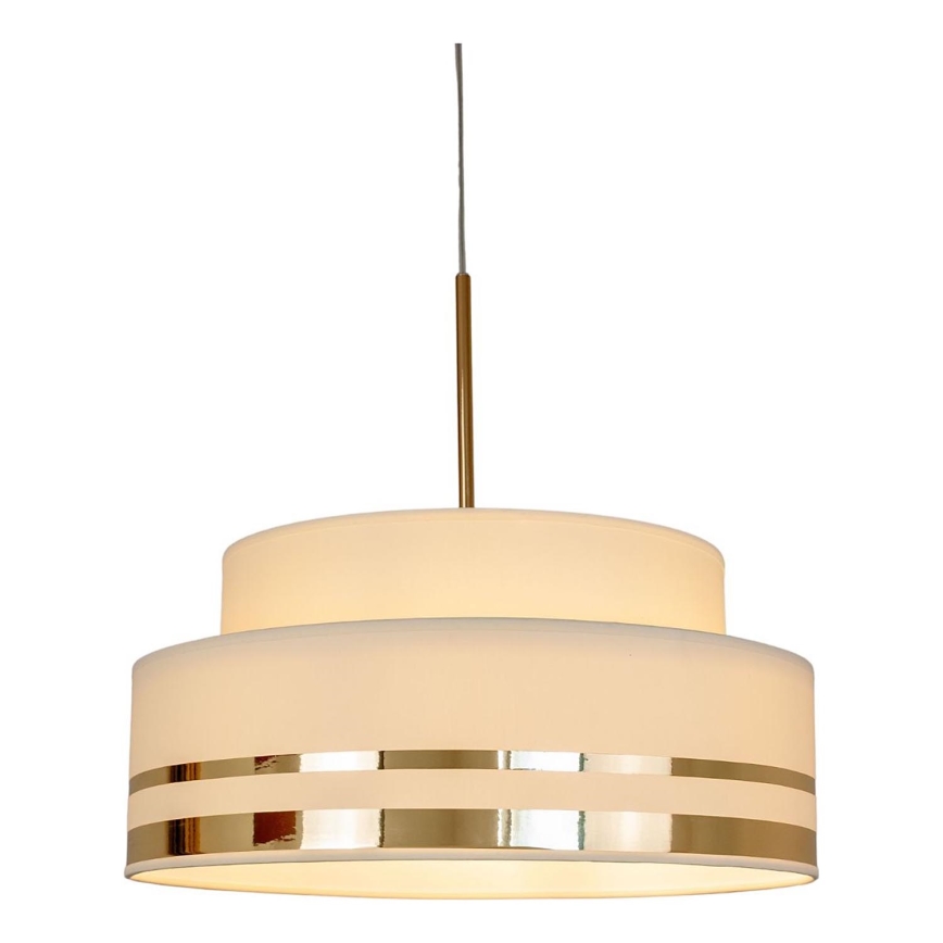 Luster na sajli TAMI 1xE27/60W/230V bež/zlatna
