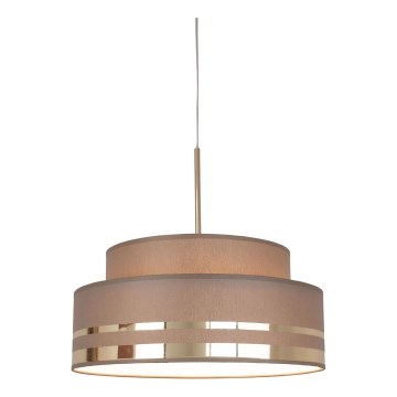 Luster na sajli TAMI 1xE27/60W/230V braon/zlatna
