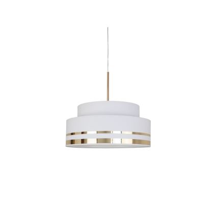 Luster na sajli TAMI 1xE27/60W/230V kremasta/zlatna