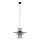 Luster na sajli TAREK 1xE27/40W/230V crno